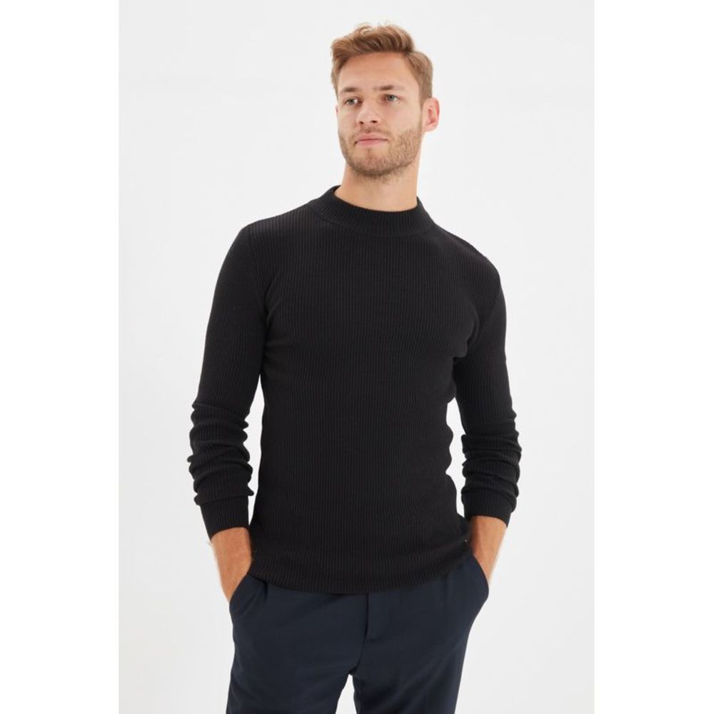 NWT Trendyol Men Regular High neck Knitwear Sweater